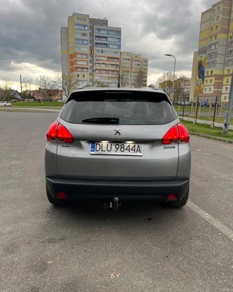 Peugeot 2008 cena 32500 przebieg: 143500, rok produkcji 2015 z Lubin małe 22